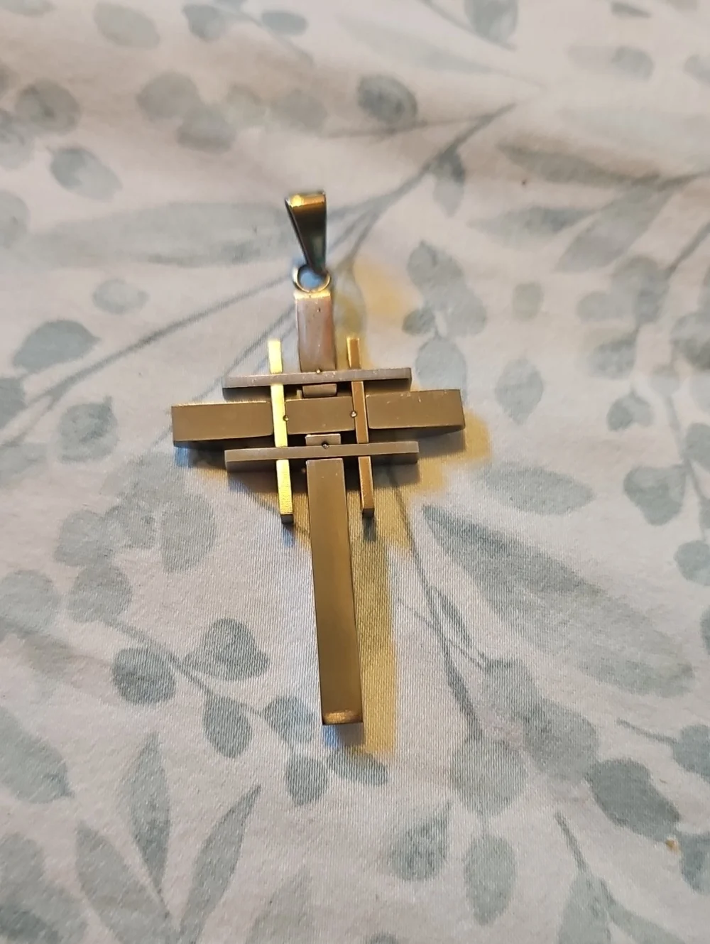 Unbranded Stainless Steel Cross Pendant